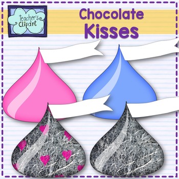 Preview of {FREE} Chocolate Kisses clipart