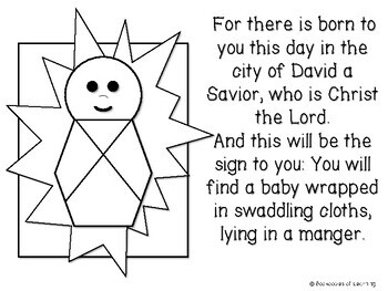 baby jesus in the manger coloring pages