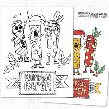 Preview of FREE Christmas Coloring Page, Fun Holiday Activity Printable