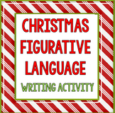 Christmas Figurative Language: Writing and Drawing Activity