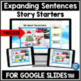 Christmas Google Slides for Expanding Sentences | WH Quest