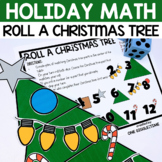 FREE Christmas Math Activities | Roll A Christmas Tree | C