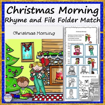 FREE Christmas Morning Rhyme and Activities