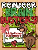 {FREE!} Christmas Reindeer Brain Busters!