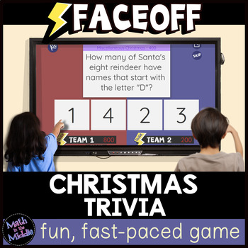 Preview of FREE Christmas Trivia Game - Just for Fun Digital Game - Faceoff