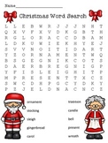 FREE:  Christmas Word Search
