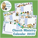 FREE Church Ministry Calendar 2023