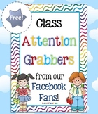 FREE Class Attention Grabbers from our Facebook Fans - 2 pages