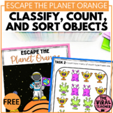 FREE Classifying Objects & Sorting Activity Kindergarten E