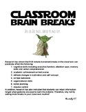 FREE Classroom Brain Breaks: Star Wars