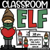 Free Classroom Elf Kindness Notes Cards