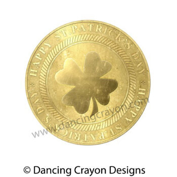 FREE Clip Art | St. Patrick's Day Coin by Dancing Crayon Designs