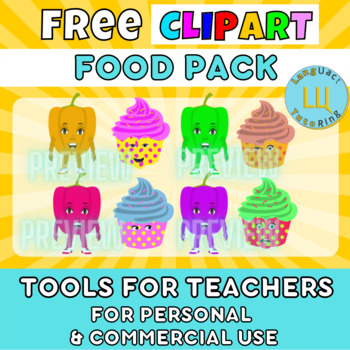 Preview of FREE Clip art Food set