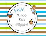 FREE Clipart/ School Kids Clipart