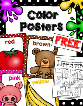 Preview of FREE Color Posters