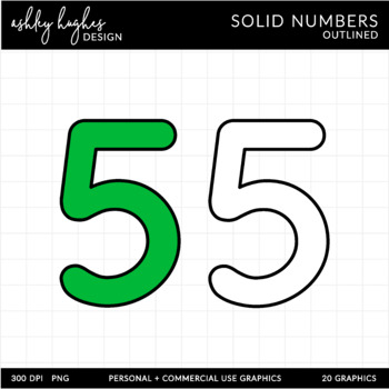 numbers clipart free