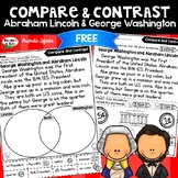 FREE Compare and Contrast: Presidents