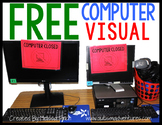 FREE Computer Closed Visual- For Special Education classroom