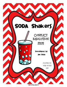 Preview of FREE Conflict Resolution Posters &  Graphic Organizer - SODAS