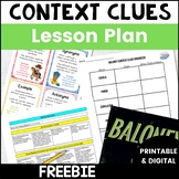 FREE Interactive Read Aloud Lesson Plan - Baloney Context 