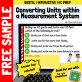 FREE Converting Units within a Measurement System | Distan