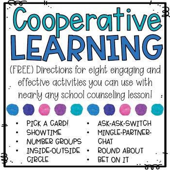 Preview of FREE Cooperative Learning in School Counseling