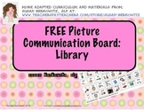 FREE Core Word Library Picture Communication Board for AAC Users 