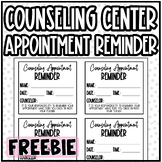 FREE Counseling Center/Office Appointment Reminders for Students