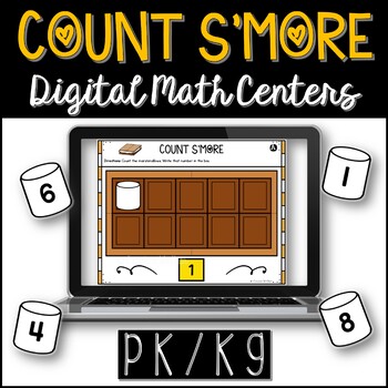 Preview of FREE Count to 10 and Numbers 0-10 Kindergarten Math Activities Digital