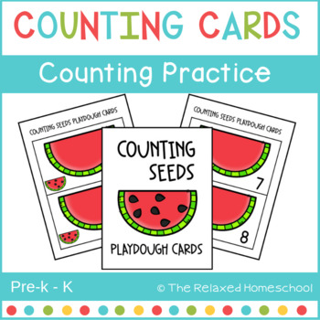Preview of FREE Counting Activity - Watermelon Seed Counting