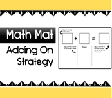FREE Counting On Math Mat (Adding 1 digit numbers)