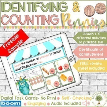 Preview of FREE Counting With Money Games- Pennies