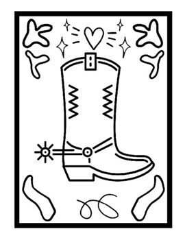 cowboy coloring pages cowboy hats printable coloring sheets pdf