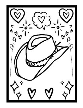 cowboy coloring pages free printable