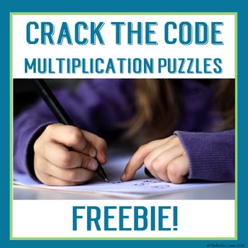 Preview of FREE Crack the Codes for Multiplication Math Fact Practise