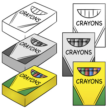 Free Crayon Clip Art By Digital Classroom Clipart Tpt