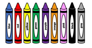 Preview of FREE Crayon Clipart.  If you like my work please FOLLOW ME!