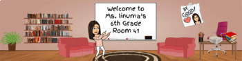 Preview of FREE Create Your Own Bitmoji Gif Banner for Google Classroom