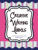 FREE Creative Writing Labels