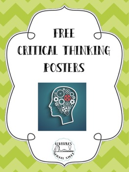 critical thinking poster pdf