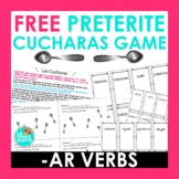 FREE Preterite AR Verbs Cucharas Spoons Game