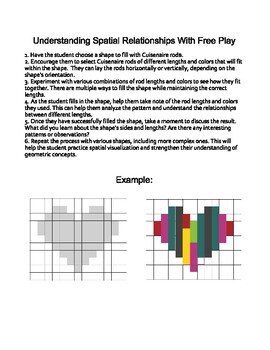 Preview of FREE Cuisenaire Rod Activity Sheet Playgraph Butterfly Heart