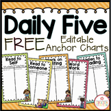 FREE DAILY FIVE ANCHOR CHARTS