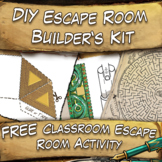 FREE DIY Classroom Escape Room Activity | Escape Room Buil