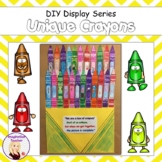 FREE DIY Display Series Crayons Collaborative Display