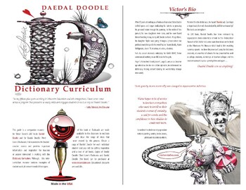 Preview of FREE Daedal Doodle Dictionary Curriculum/Flashcards