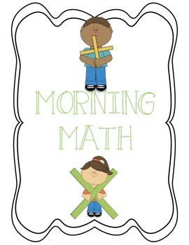 Preview of FREE Daily Morning Math Activity