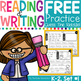 FREE Daily Reading & Printing Practice