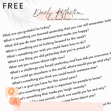 FREE Daily Reflection: 50 Thought-Provoking Prompts for Yo