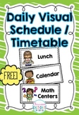 FREE Daily Visual Schedule / Timetable